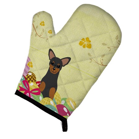 Carolines Treasures Easter Eggs Manchester Terrier Oven Mitt BB6028OVMT